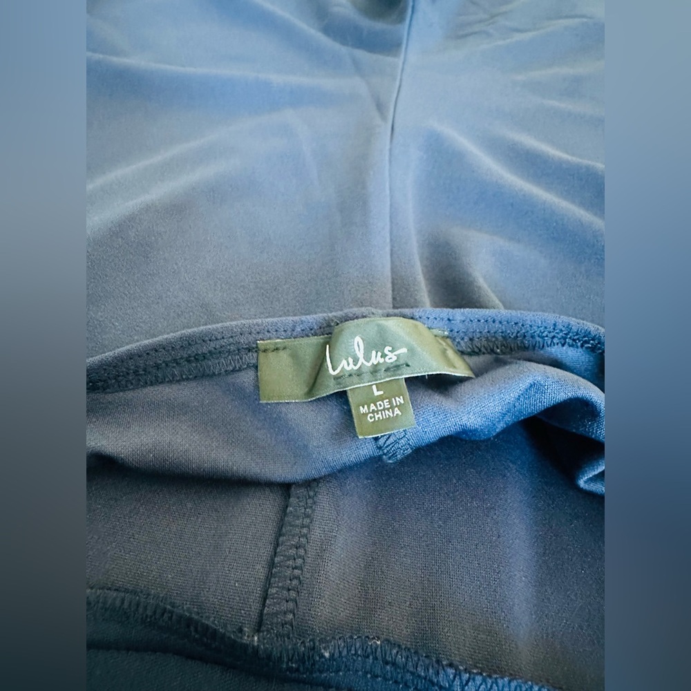 Lulu's Deep Blue Jumpsuit - Picture 5 of 5